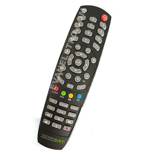Controle Remoto Receptor Tocomsat Phoenix Vip