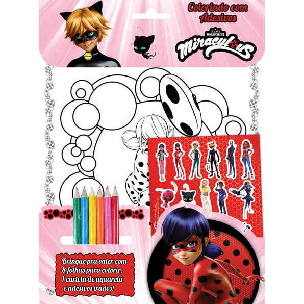 Desenhos para colorir Miraculous As Aventuras de Ladybug criança para  meninas arte coloring 