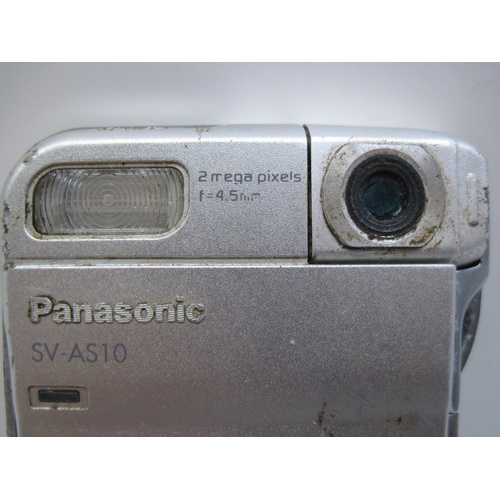 Câmera E Gravador Panasonic Sv-as10 Com Defeito Leia Anuncio