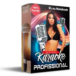 Karaokê Profissional Para Computador Com Mais de 10,800 Músicas