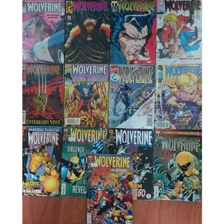 Gibis Wolverine - Editora Abril - Formatinhos - HQ - Anos 90