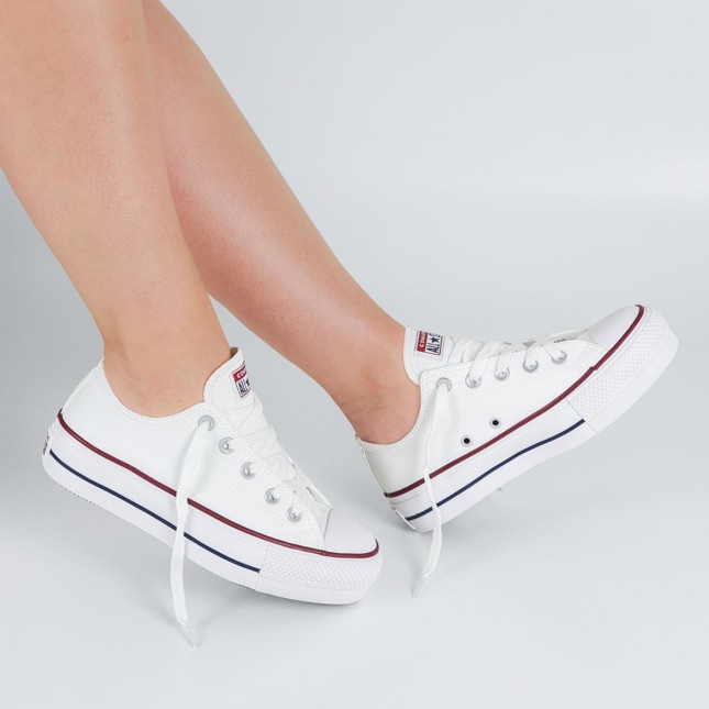 Tênis converse all star branco - R$ 139.90, cor Branco (casual, em couro  sintético, de borracha) #14513, compre agora