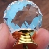 puxador cristal moveis base dourada modelo bola ponto redondo dourado porta armarios gaveta comoda rack camarim estante