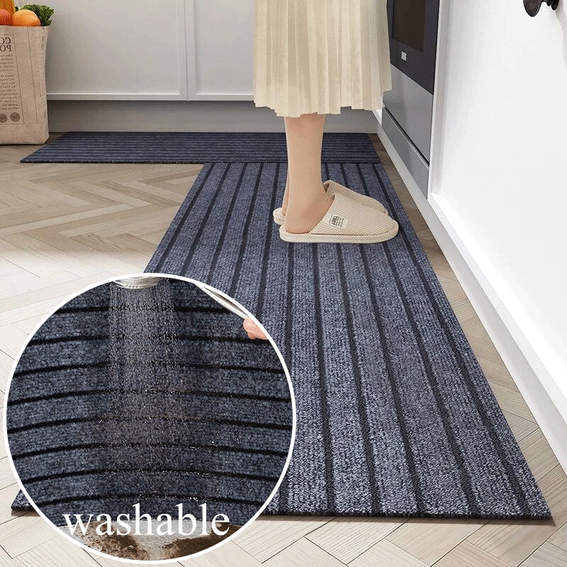 Tapete Absorvente De Cozinha Tapetes Laváveis Absorventes Absorção De Óleo Para Porta Frontal De Entrada Externa Anti-Derrapante Terraço De Piso