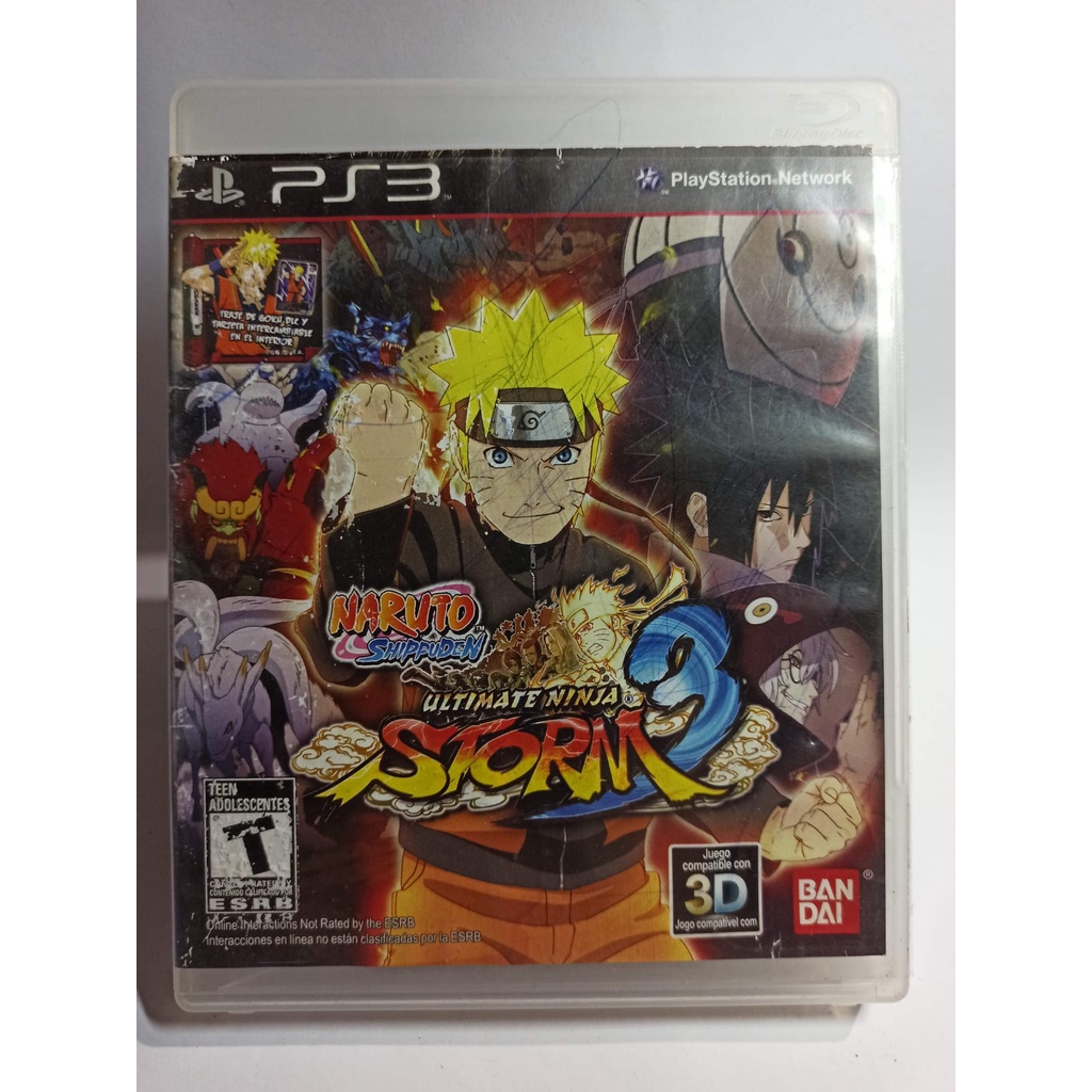 Naruto Ultimate Ninja Storm 3 PS3 Em Português Mídia Física | Brasil