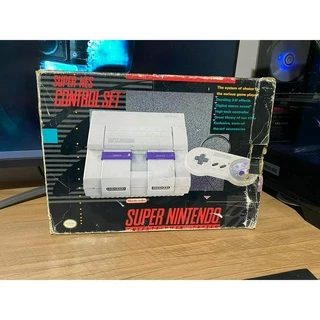 Super Nintendo FAT na CAIXA