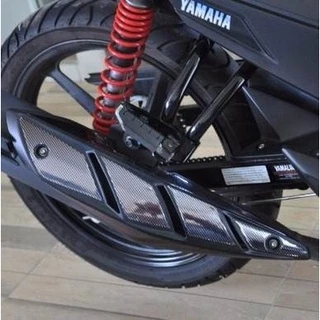 Adesivo Protetor Escapamento Relevo Moto Yamaha Factor 150