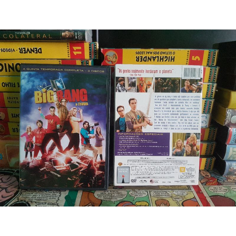 serie - the big bang theory 5° temporada | Shopee Brasil