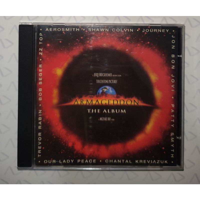 Cd Armageddon The Álbum - trilha sonora original com Aerosmith e mais