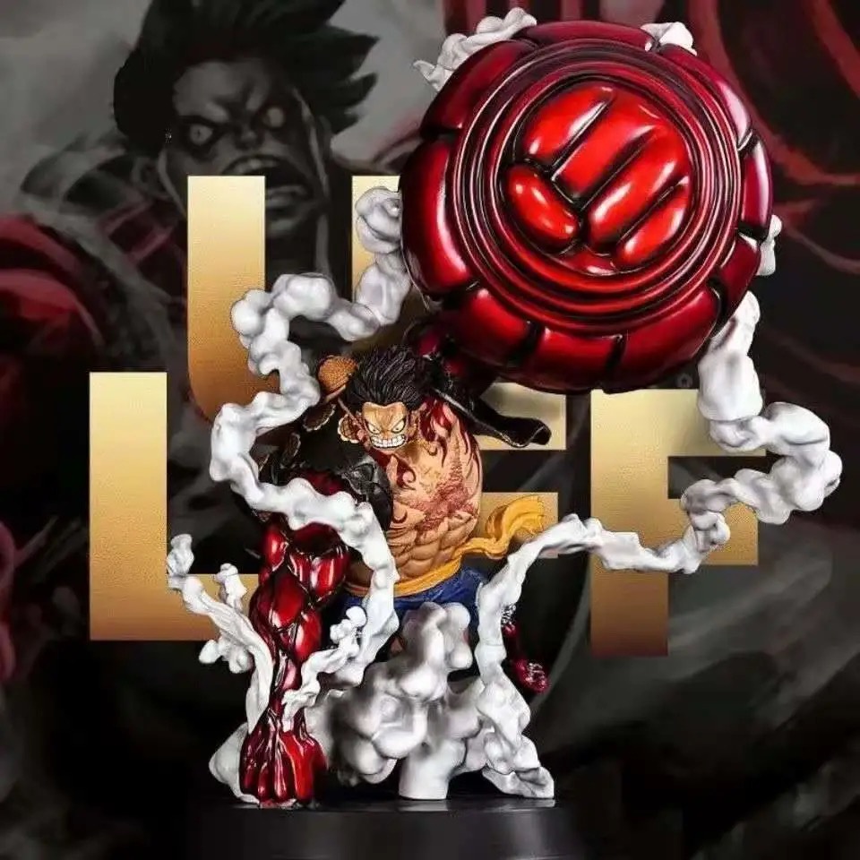 One Piece Figure - Luffy Gear 4th King Kong Gun Figure PVC 25cm Toy