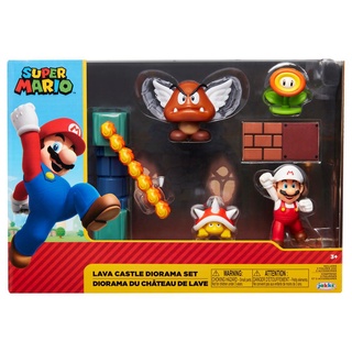 Super Mario - Lava Castle Diorama