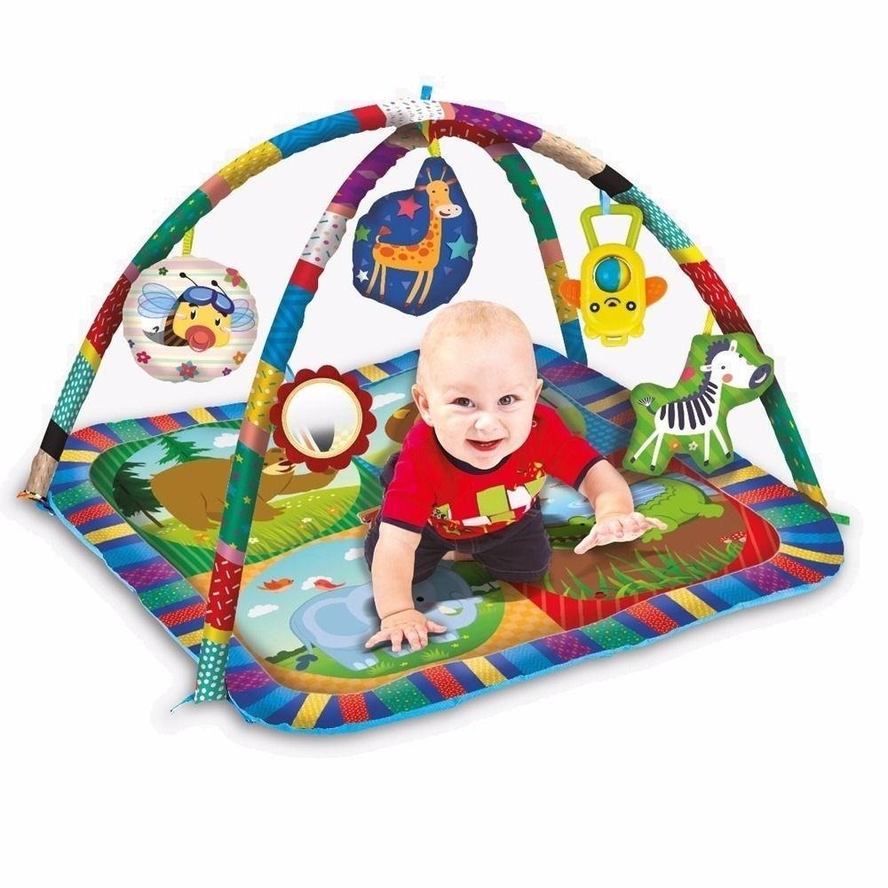 Tapete Centro De Atividades Para Bebes C/ Acessorios - Zoop