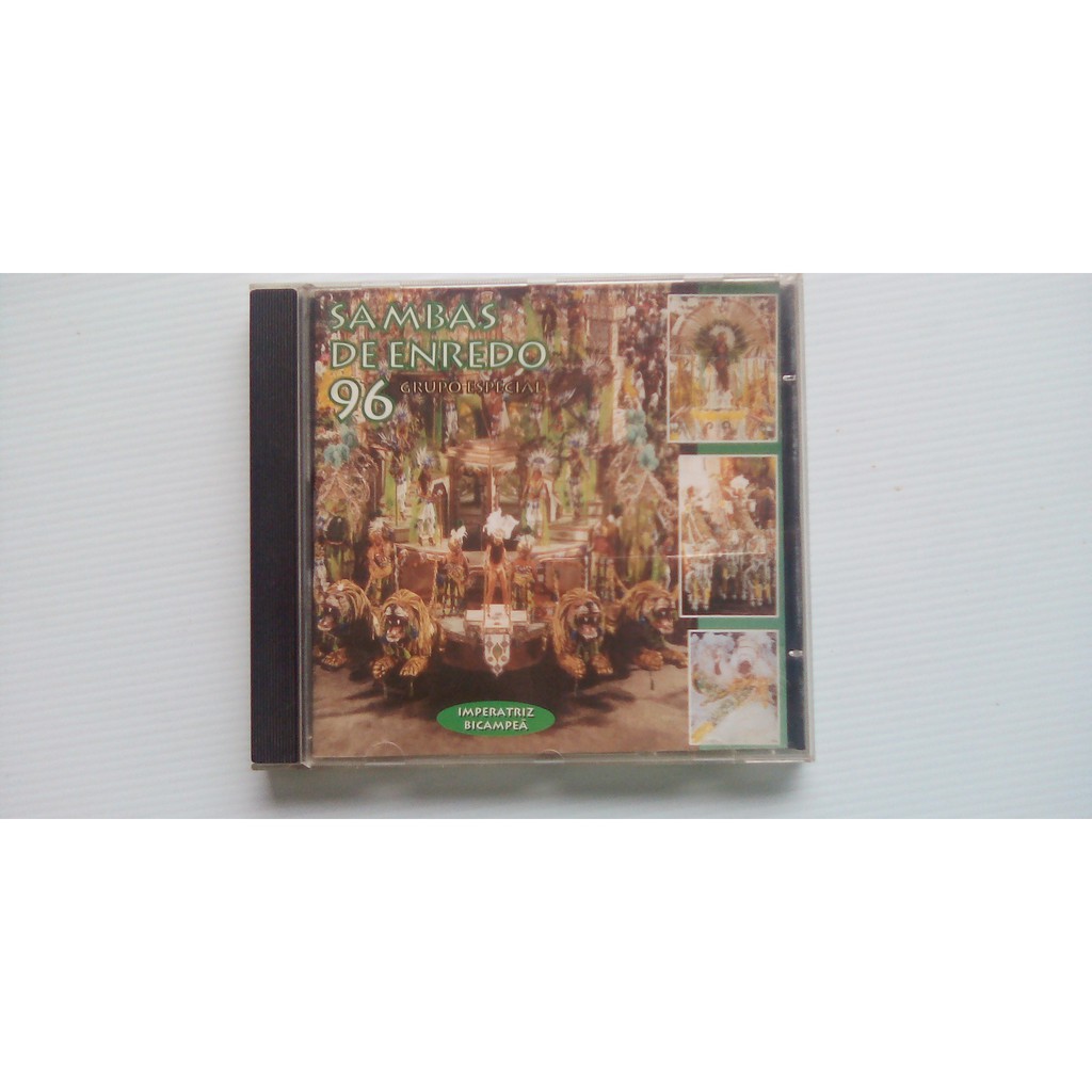 Cd - Samdas De Enredo - Carnaval 96 - Rio De Janeiro - grupo especial ...