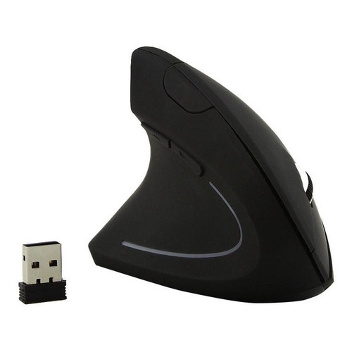 Mouse Ergonômico Vertical Usb Previne Tendinite - Canhoto