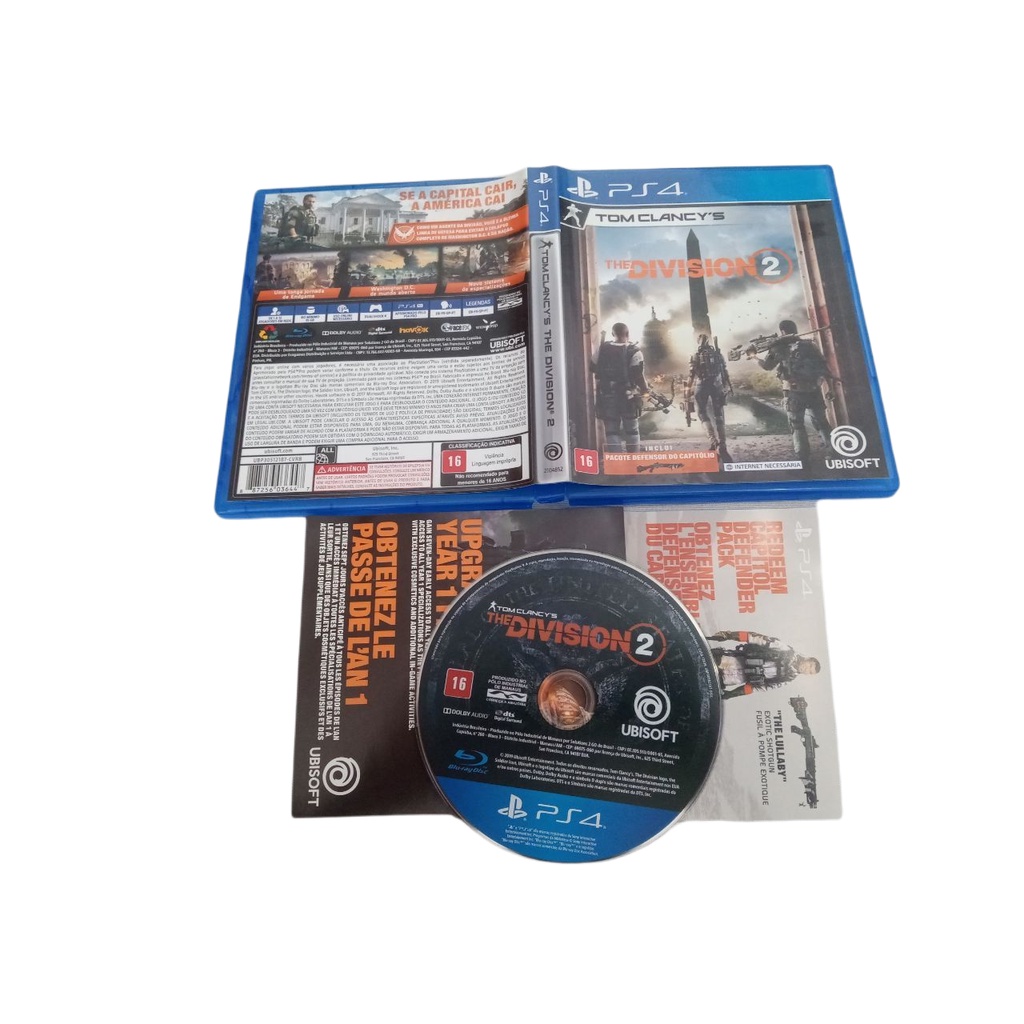 Tom Clancy's The Division 1 - PS4 (SEMI-NOVO)