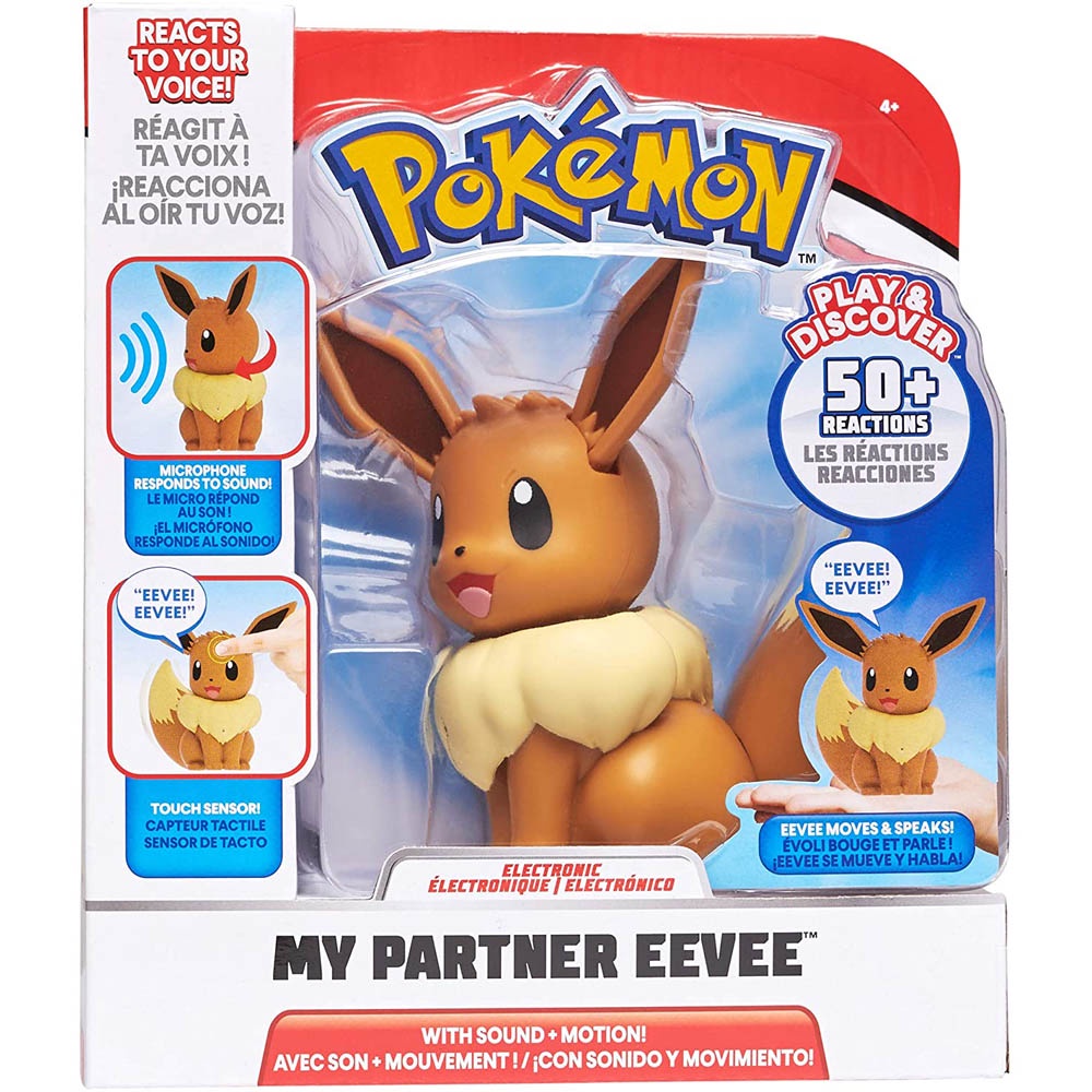 Bonecos Pokémon - Multi Pack 4 Figuras Evolução Eevee Sunny - JP Toys -  Brinquedos e Actions Figures para todas as idades