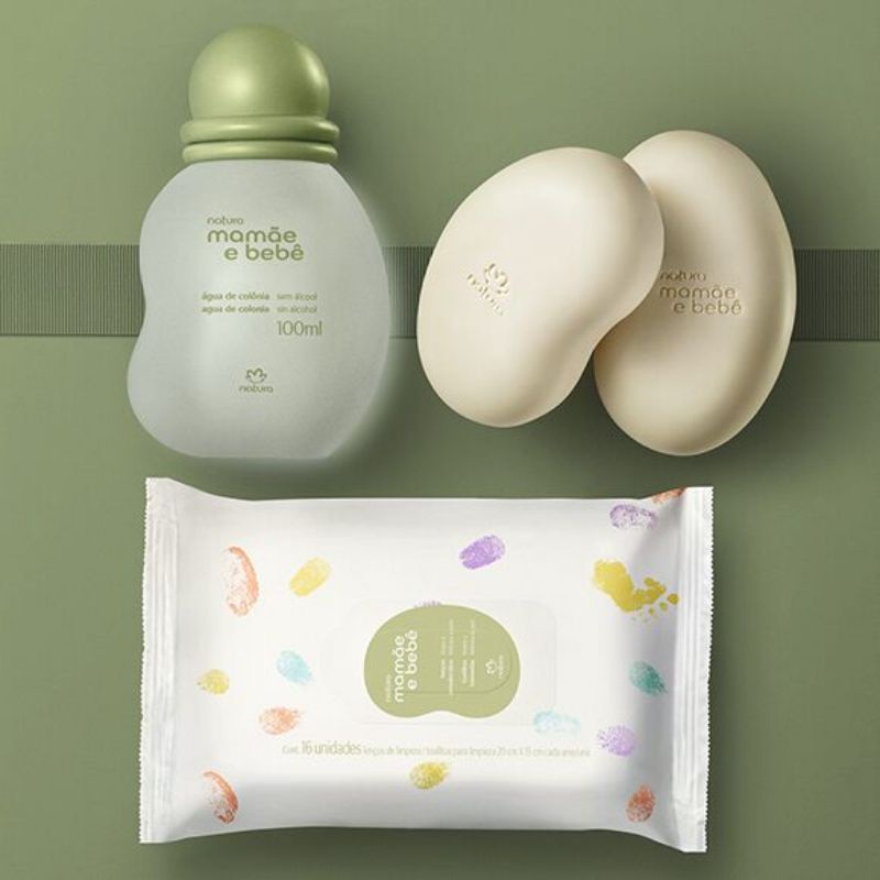 kit Colônia Mamãe e Bebê Natura - 100ml | Shopee Brasil