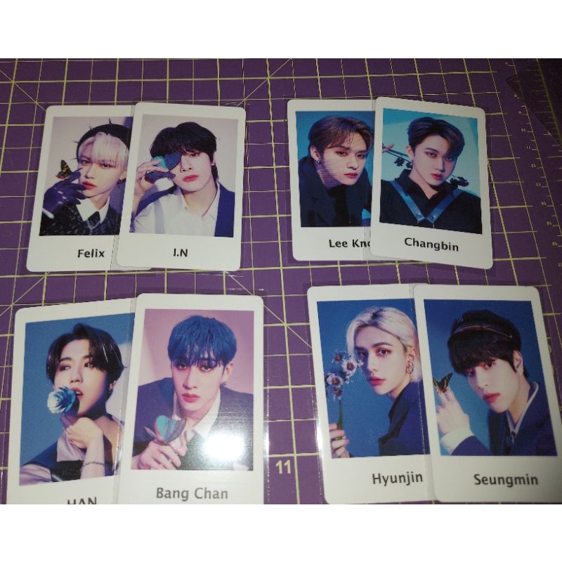 photocard / Polaroid stray kids Japão tour maniac . Bangchan , Lee