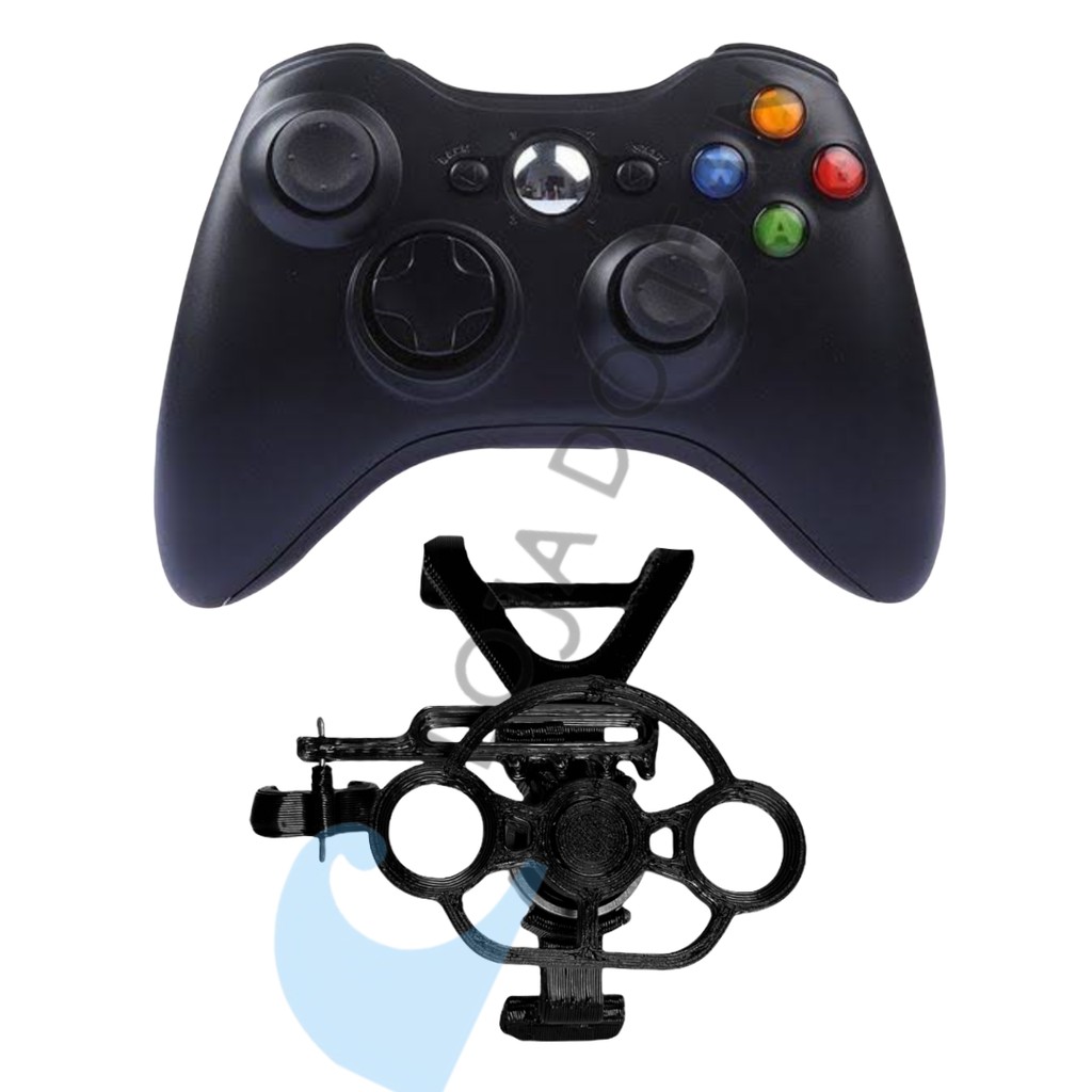 Mini Volante Controle Xbox 360 Jogos De Corrida Forza PRETO Envio