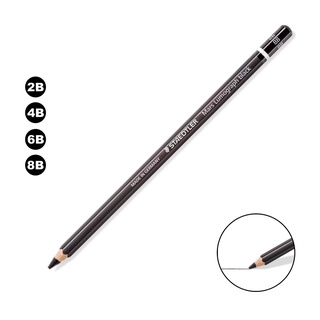 Lápis Grafite Lumograph Black Graduado Profissional STAEDTLER - Escolha a Graduação