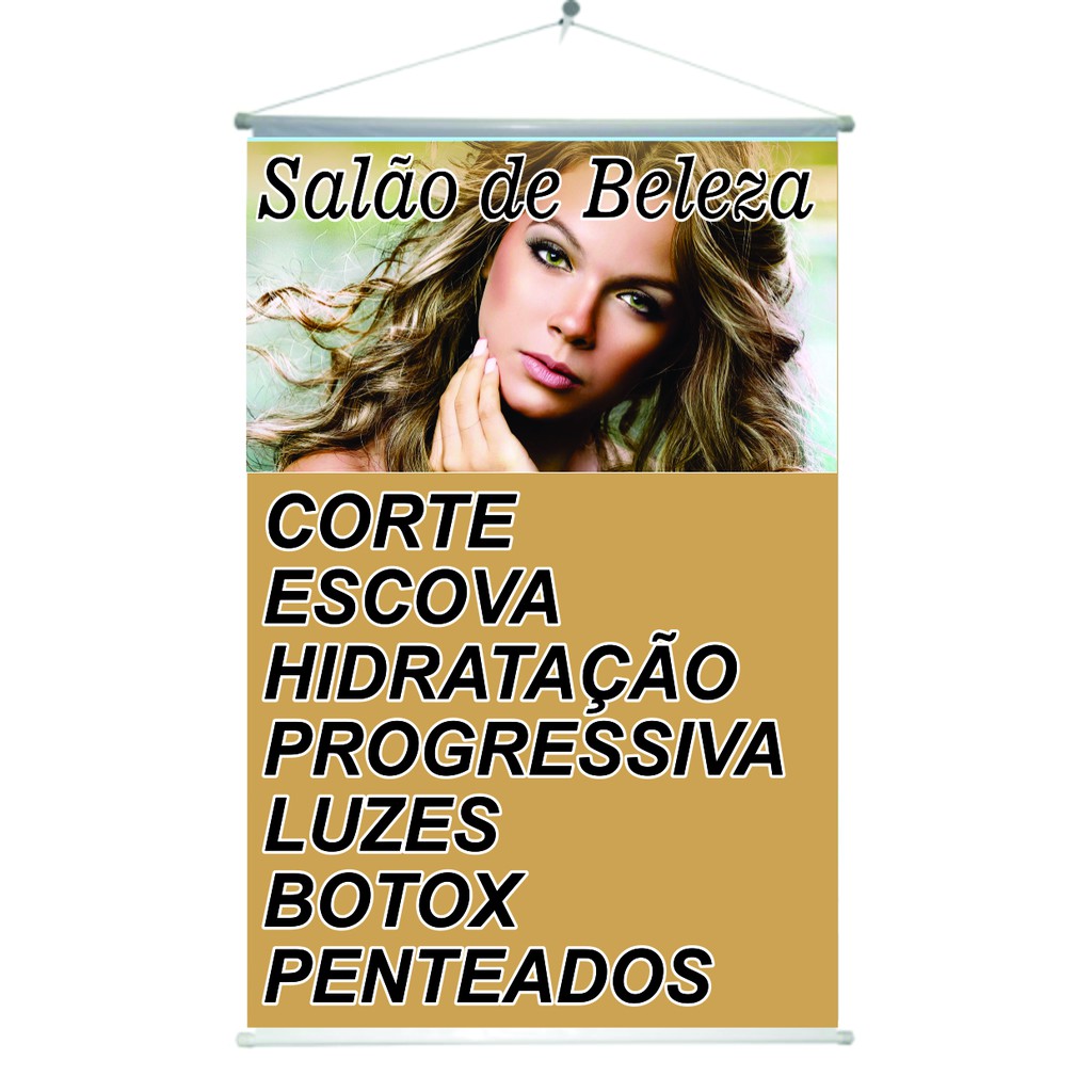 Banner salão de beleza