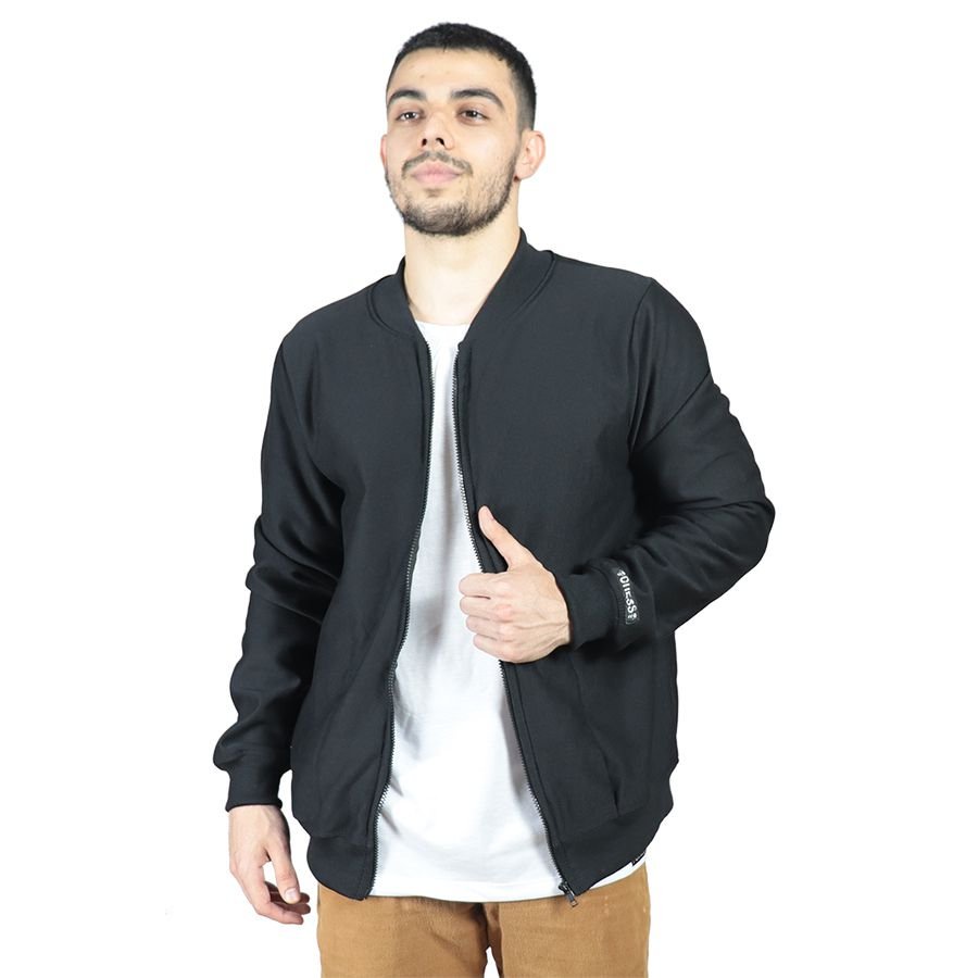 Bomber sales preta masculina