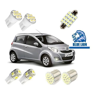 Kit Lâmpada Led Jac J2 Luz Pingo Teto Placa Ré Torpedo Xenon