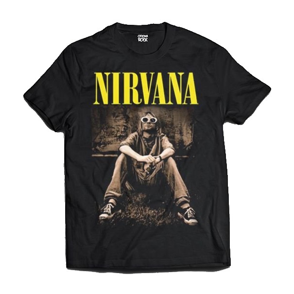 Camiseta cheap kurt cobain