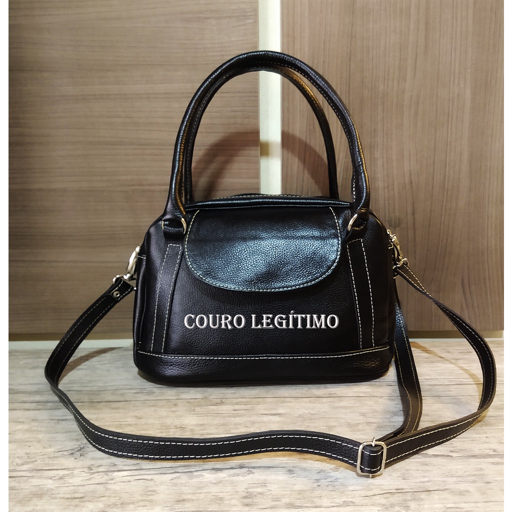 Bolsa Feminina De Couro Legítimo Ref- 225.