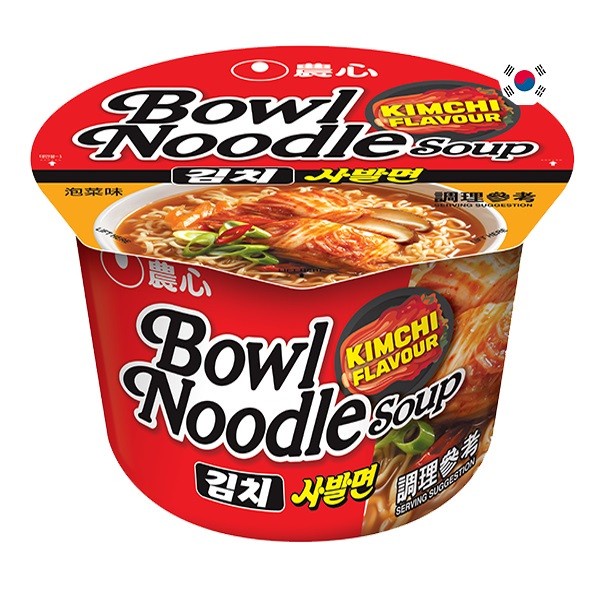Lamen Coreano Big Bowl Noodle Kimchi Macarrão Coreano