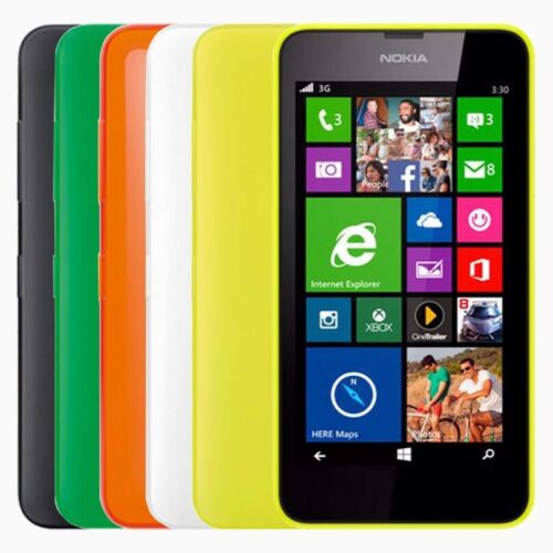 Telefone Celular Original Desbloqueado Nokia Lumia 630 Windows OS 8GB Armazenamento 5.0MP Câmera 4.5 Smartphone Com Tela IPS