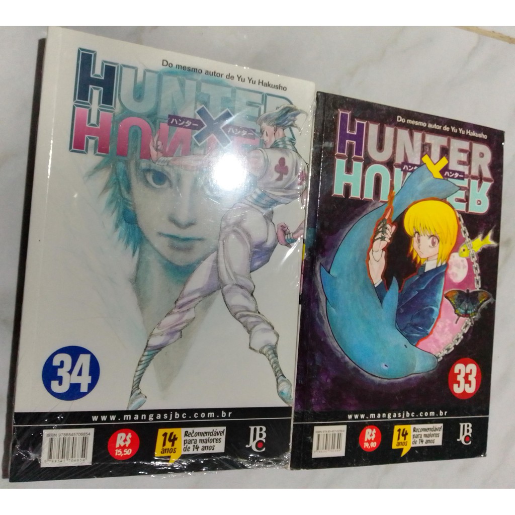 Volume 34 in Brasil : r/HunterXHunter