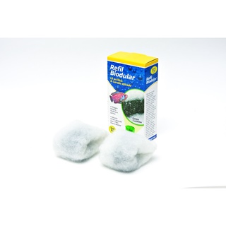 Refil do filtro Biodular Stillpet Lã acrilica Carvão Ativado