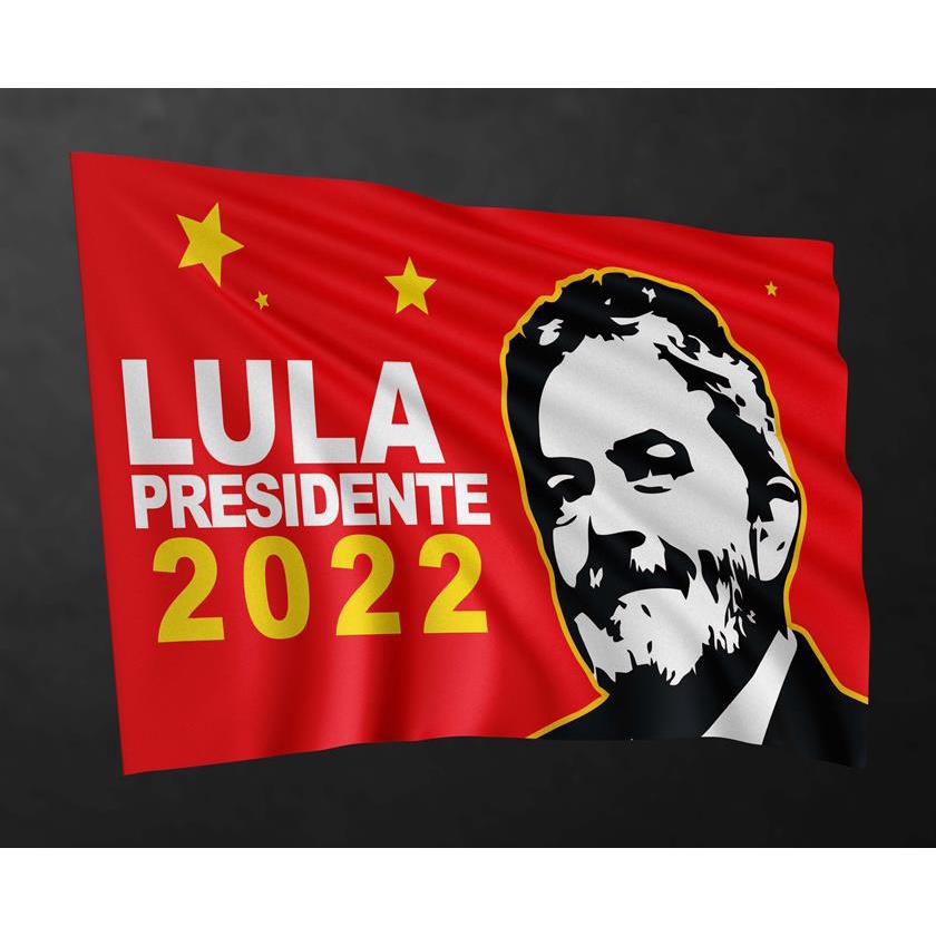 Bandeira Bember Politica Lula Presidente 1mx1,40m | Shopee Brasil