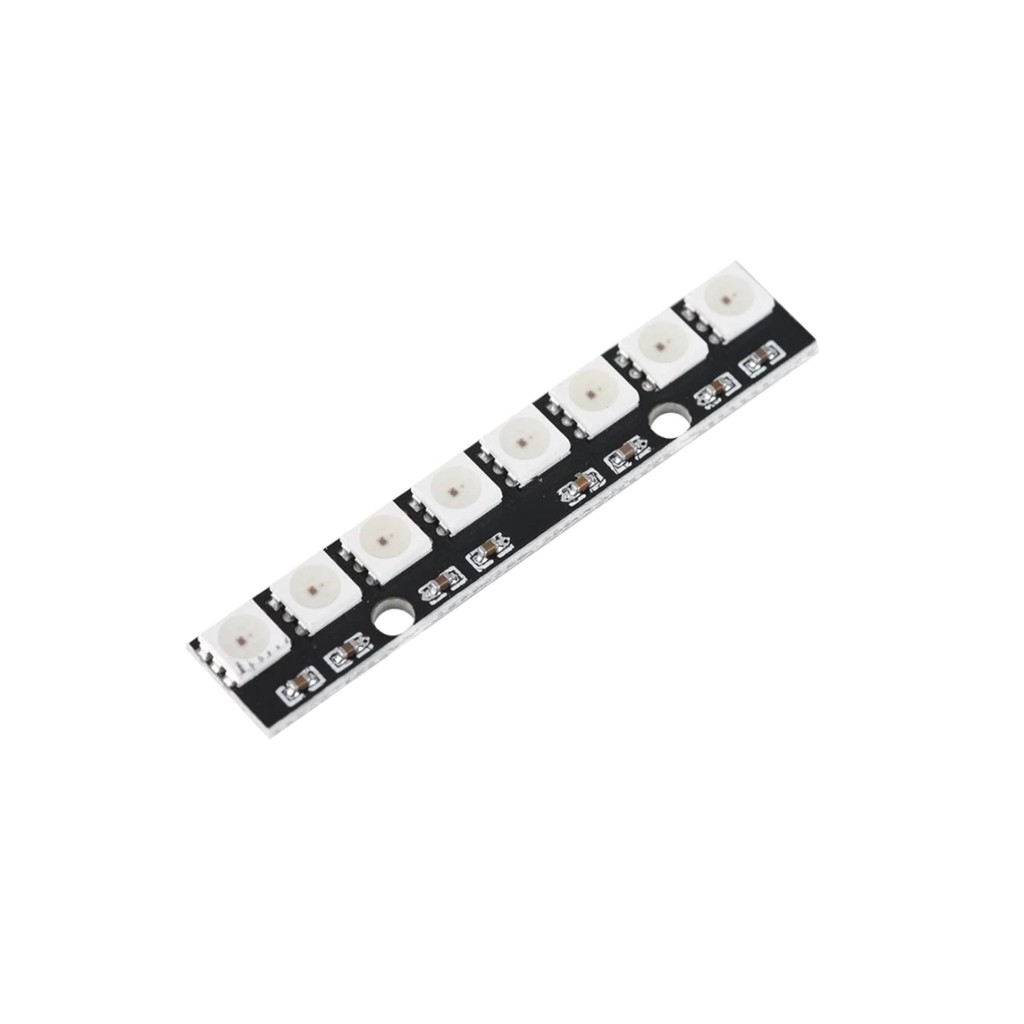 Módulo 8 Led RGB WS2812 5050 RGB Endereçável para Arduino ESP8266 - LED ...