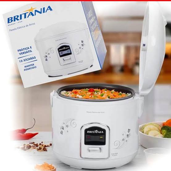 Olla Eléctrica de Arroz Britânia BPA5PI 400W 220V/60Hz