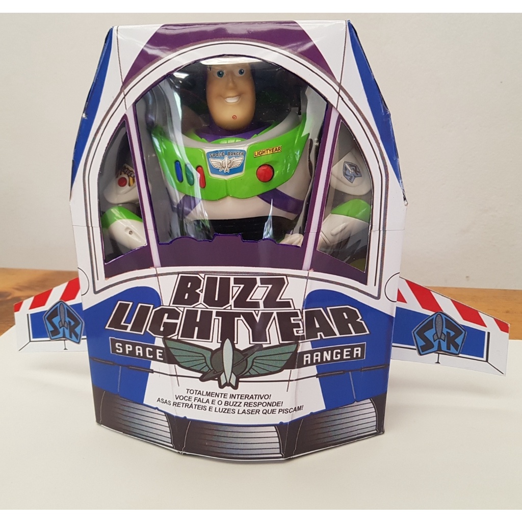 Boneco Buzz Lightyear Toy Story Shopee Brasil