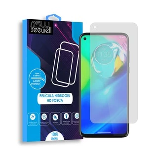 Pelicula Hydrogel HD Fosca Moto G8 Power Anti Impacto - Cobre toda a tela