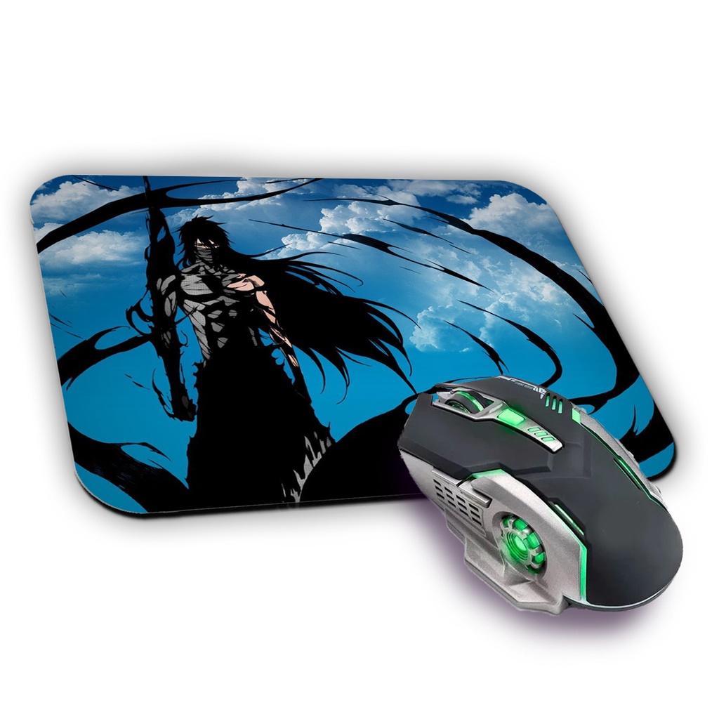 ichigo　椅子敷き Mousepad 22x18cm Bleach Ichigo Kurosaki Shinigami Anime Otaku Geek