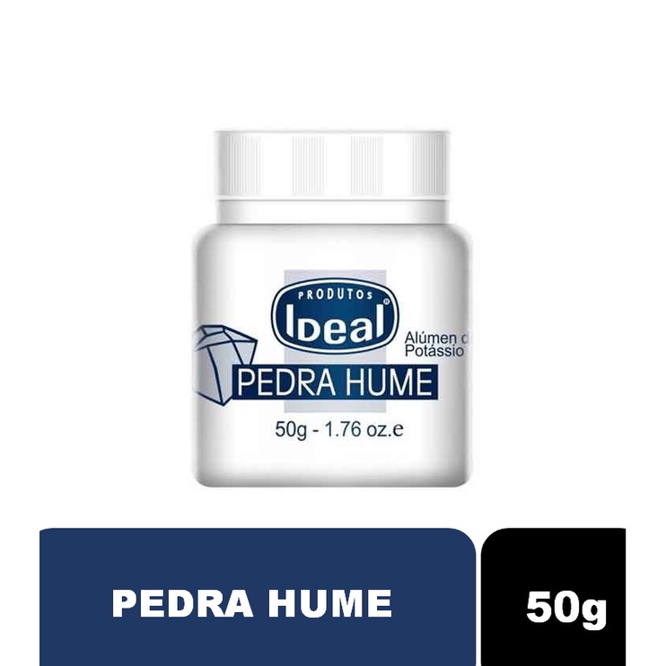 Pedra Hume Pó Ideal 50g
