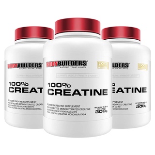 Kit 3x Creatina Monohidratada 100% Pura Importada 300g - Bodybuilders ...