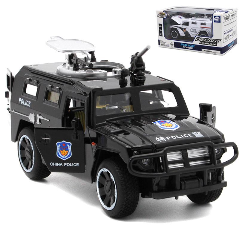 Mini Veículo - 1:16 - Viatura de Polícia - Resgate - Shiny Toys