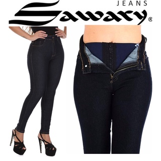 Calça sawary preta sales avon