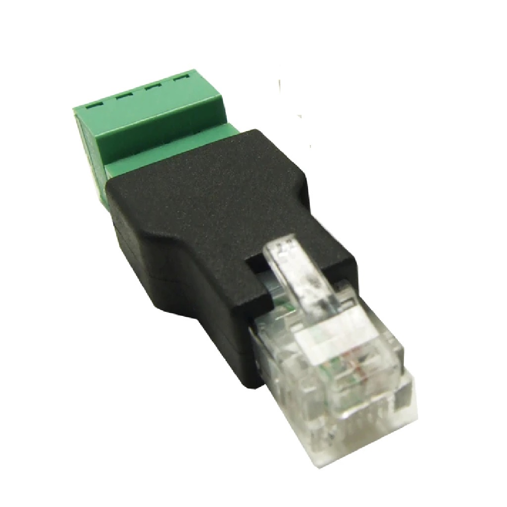 Plug Conector Rj11 Com Borne Para Telefone E Ramais | Shopee Brasil