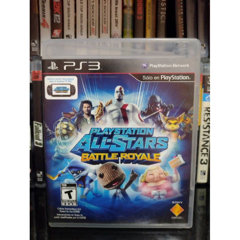 Jogo Playstation All Stars Battle Royale Original para PS3 em