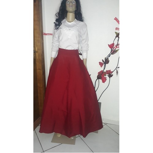 Roupa de prenda 2024 saia e blusa