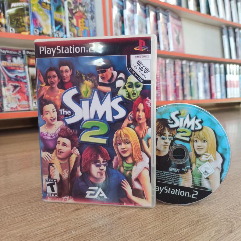 Jogo Ps2 Os Sims 2 - Náufragos (Platinum)