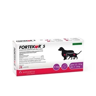 Fortekor Insuficiência Cardíaca e Renal 5mg 28 Comprimidos