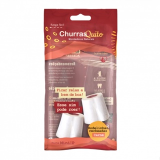 Petisco para Cães Ossinho Rodelinha Recheada Carne 2un em Oferta na Shopee