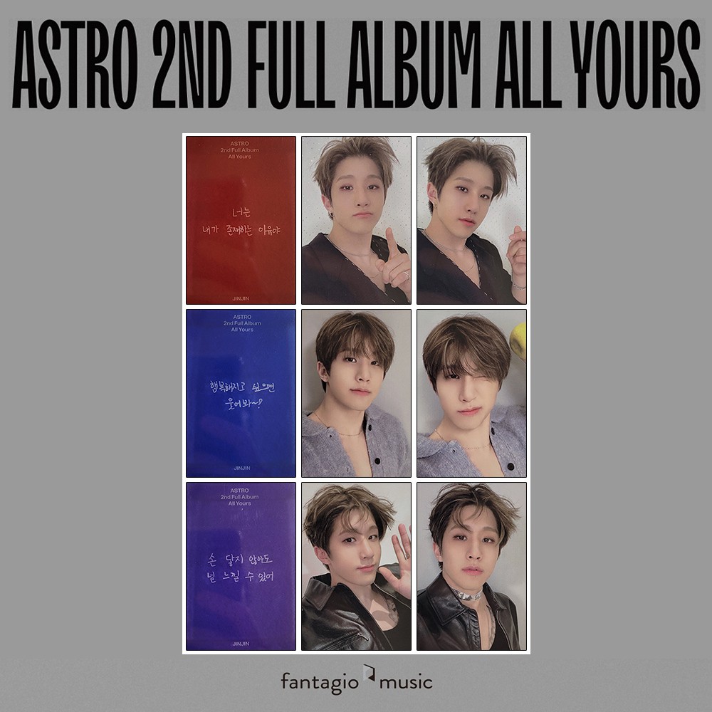 品質が完璧 [JINJIN YOURS ALL - Álbum 2nd ASTRO PHOTOCARD] Brasil Shopee | K-POP・アジア